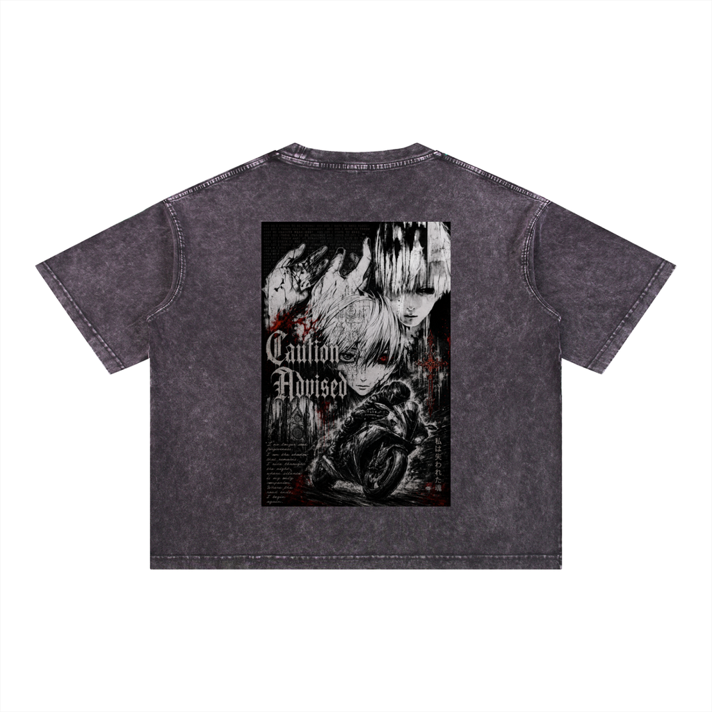 Cautious Moto Tee (Washed)