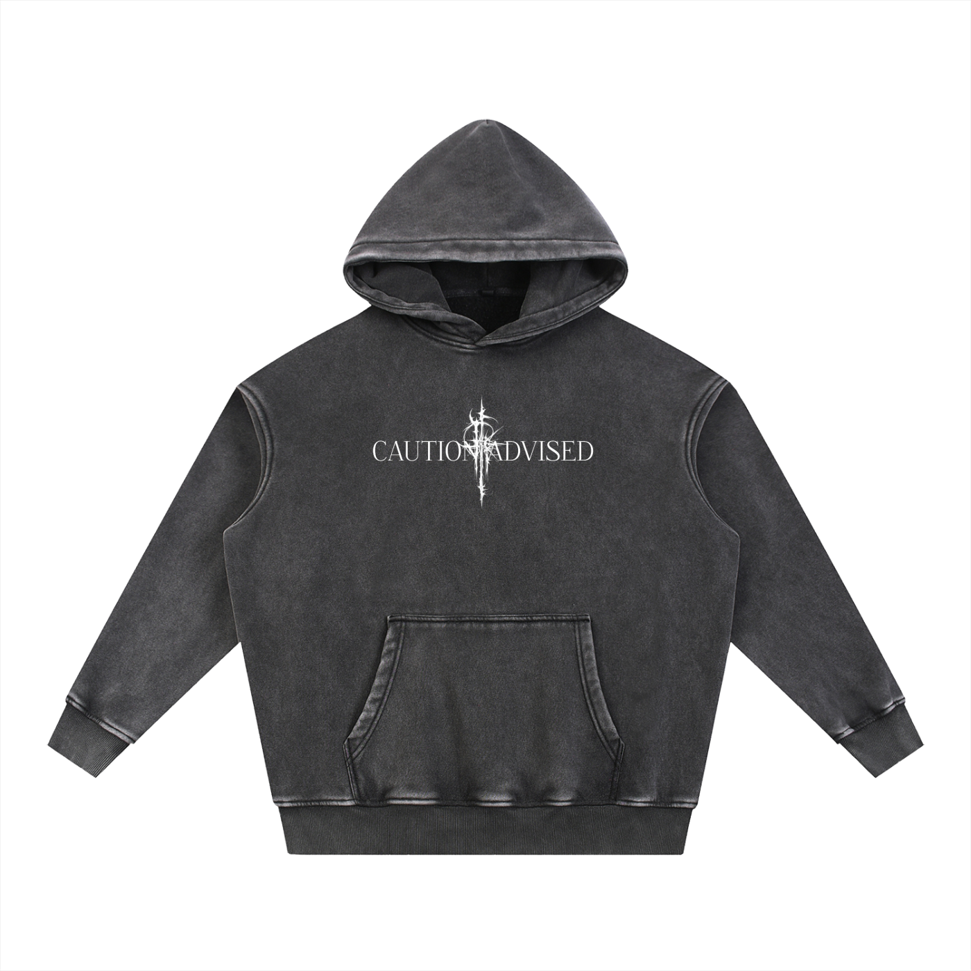 Cautious Moto Hoodie (Washed)